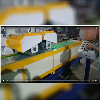 Aluminium Section Polishing Machine Twin Head